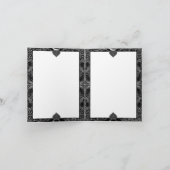 Keramik Lace Black Einladung (Innenseite)