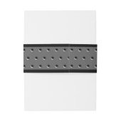 Keramik Lace Black Einladungsbanderole (Rückseitenbeispiel)