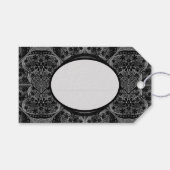 Keramik Lace Black Geschenkanhänger (Vorderseite (Horizontal))