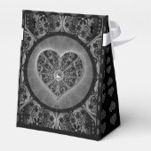 Keramik Lace Black Geschenkschachtel (Rückseite)