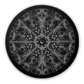 Keramik Lace Black Keramikknauf (Vorderseite)
