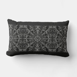 Keramik Lace Black Lendenkissen