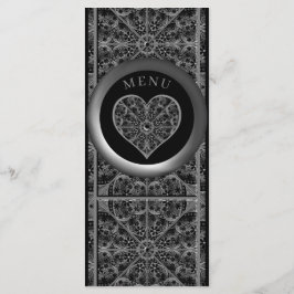 Keramik Lace Black Menükarte