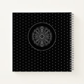 Keramik Lace Black Notizblock (Rückseite)