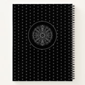 Keramik Lace Black Notizblock (Rückseite)