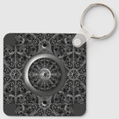 Keramik Lace Black Schlüsselanhänger (Rückseite)