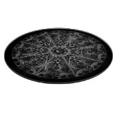 Keramik Lace Black Schneidebrett (Ecke)