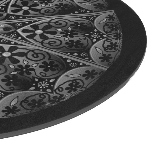 Keramik Lace Black Schneidebrett (Ecke)