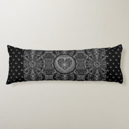 Keramik Lace Black Seitenschläferkissen