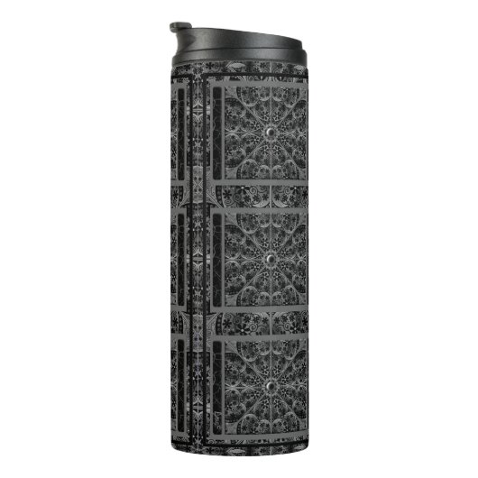 Keramik Lace Black Thermosbecher (Nach rechts gedreht)