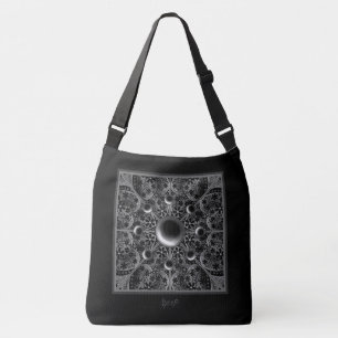 Keramik Lace Black Tragetaschen Mit Langen Trägern