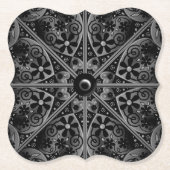 Keramik Lace Black Untersetzer (Vorderseite)