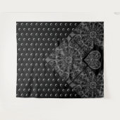 Keramik Lace Black Wandteppich (Vorderseite (Horizontal))