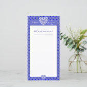 Keramik lace Blue of Greece (Stehend Vorderseite)