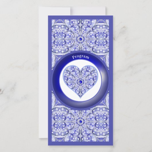 Keramik lace Blue of Greece (Rückseite)