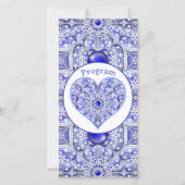 Keramik lace Blue of Greece (Rückseite)