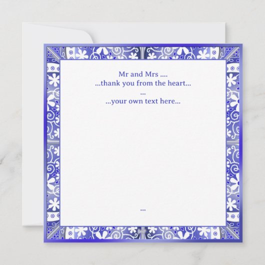 Keramik Lace Blue of Greece (Rückseite)