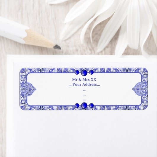 Keramik Lace Blue of Greece (Insitu)