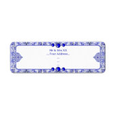 Keramik Lace Blue of Greece (Vorne)