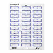 Keramik Lace Blue of Greece (Vorne)