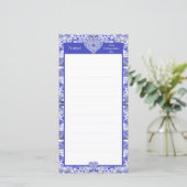 Keramik Lace Blue of Greece (Stehend Vorderseite)