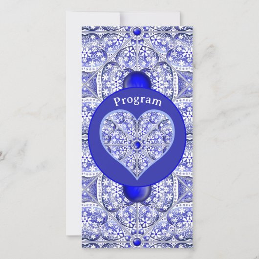 Keramik Lace Blue of Greece (Rückseite)