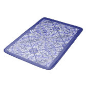 Keramik Lace Blue of Greece Badematte (Schrägansicht)