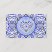 Keramik lace Blue of Greece Begleitkarte (Vorderseite)