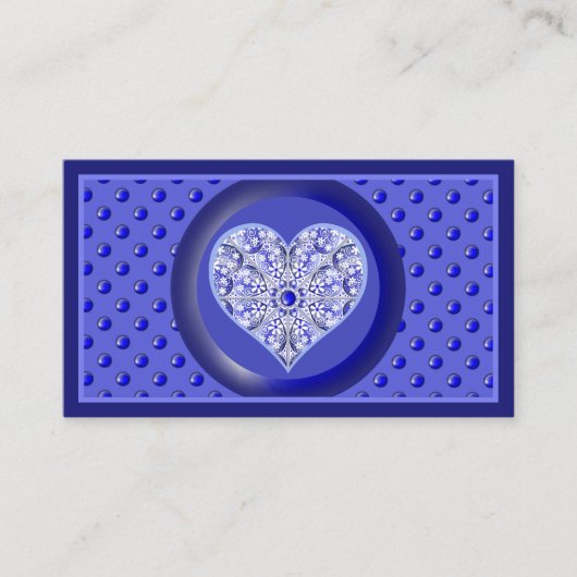 Keramik Lace Blue of Greece Begleitkarte (Vorderseite)