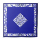 Keramik Lace Blue of Greece Fliese (Vorderseite)