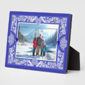 Keramik lace Blue of Greece Fotoplatte (Seite)