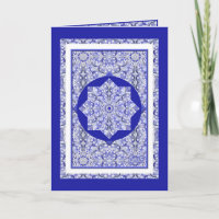 Keramik Lace Blue of Greece Geburtstag