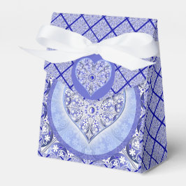 Keramik Lace Blue of Greece Geschenkschachtel