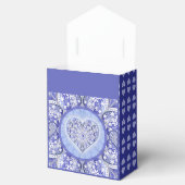 Keramik lace Blue of Greece Geschenkschachtel (Geöffnet)