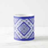 Keramik lace Blue of Greece Kaffeetasse (Mittel)