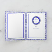 Keramik Lace Blue of Greece Karte (Innenseite)