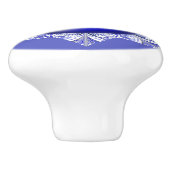 Keramik lace Blue of Greece Keramikknauf (Seitenansicht)