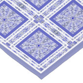 Keramik Lace Blue of Greece Kurzer Tischläufer (Ecke)