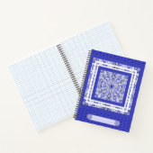 Keramik Lace Blue of Greece Notizblock (Innenseite)
