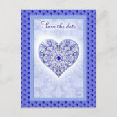 Keramik Lace Blue of Greece Postkarte (Vorderseite)