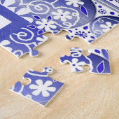 Keramik lace Blue of Greece Puzzle (Seite)
