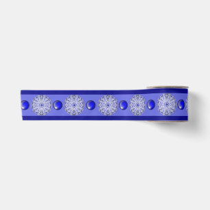 Keramik lace Blue of Greece Satinband