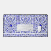 Keramik Lace Blue of Greece Schreibtischunterlage (Tastatur & Maus)