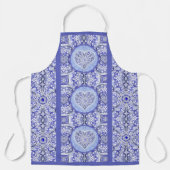 Keramik lace Blue of Greece Schürze (Vorderseite)