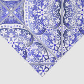 Keramik lace Blue of Greece Seidenpapier (Detail)
