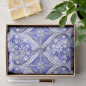 Keramik lace Blue of Greece Seidenpapier (Geschenk)