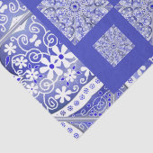 Keramik lace Blue of Greece Seidenpapier (Detail)