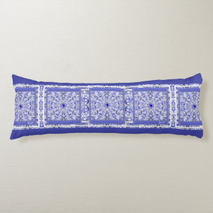 Keramik Lace Blue of Greece Seitenschläferkissen