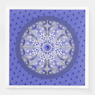 Keramik Lace Blue of Greece Serviette