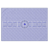Keramik Lace Blue of Greece Tischdecke (Vorderseite (Horizontal))